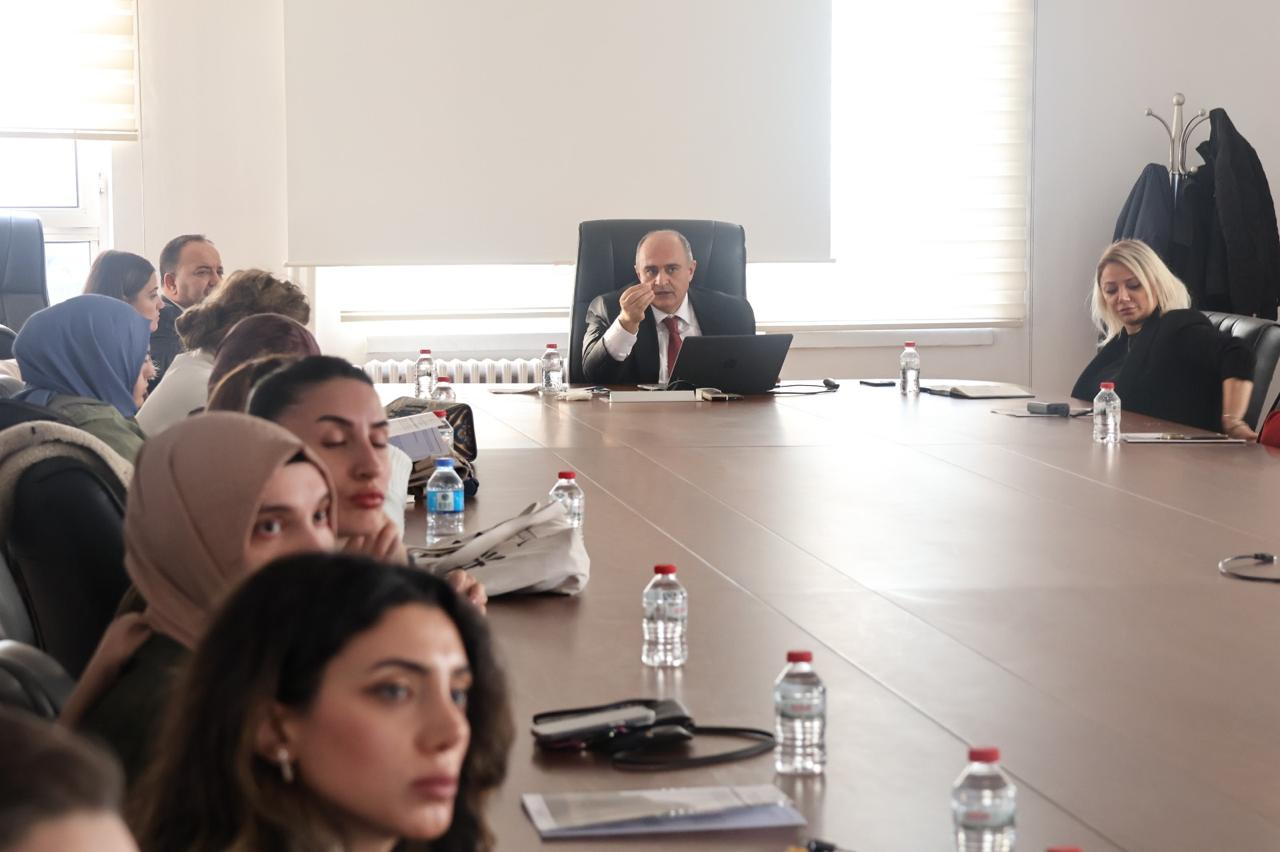 BSU-nun rektoru Marmara Universitetində mühazirə ilə çıxış edib 