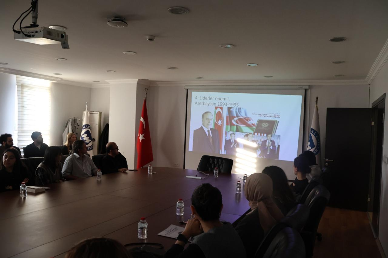 BSU-nun rektoru Marmara Universitetində mühazirə ilə çıxış edib 