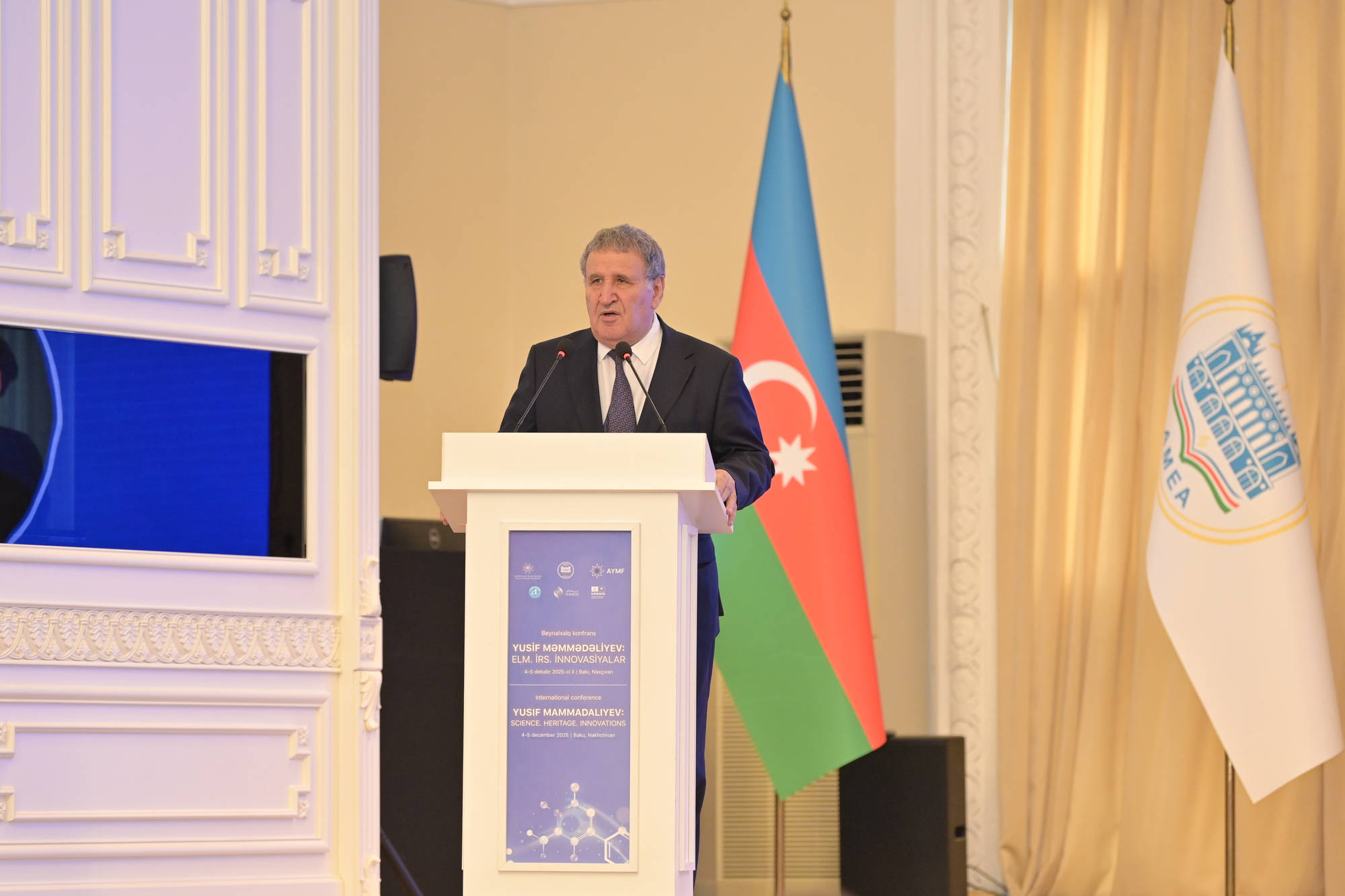 “Yusif Məmmədəliyev: Elm. İrs. İnnovasiyalar” adlı beynəlxalq konfransın ilk günü yekunlaşıb