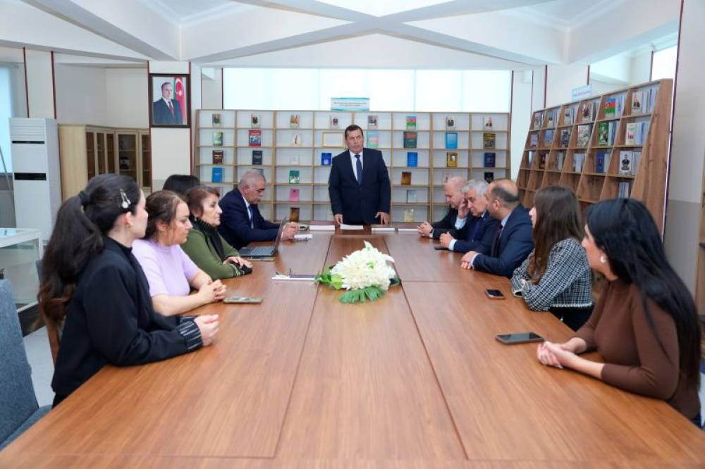 NDU-da Yusif Məmmədəliyevin 120 illiyinə həsr olunmuş "dəyirmi masa" keçirilib