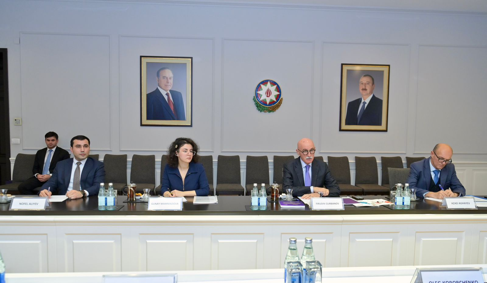 Firudin Qurbanov Tatarıstanın Baş nazirinin müavini ilə görüşüb