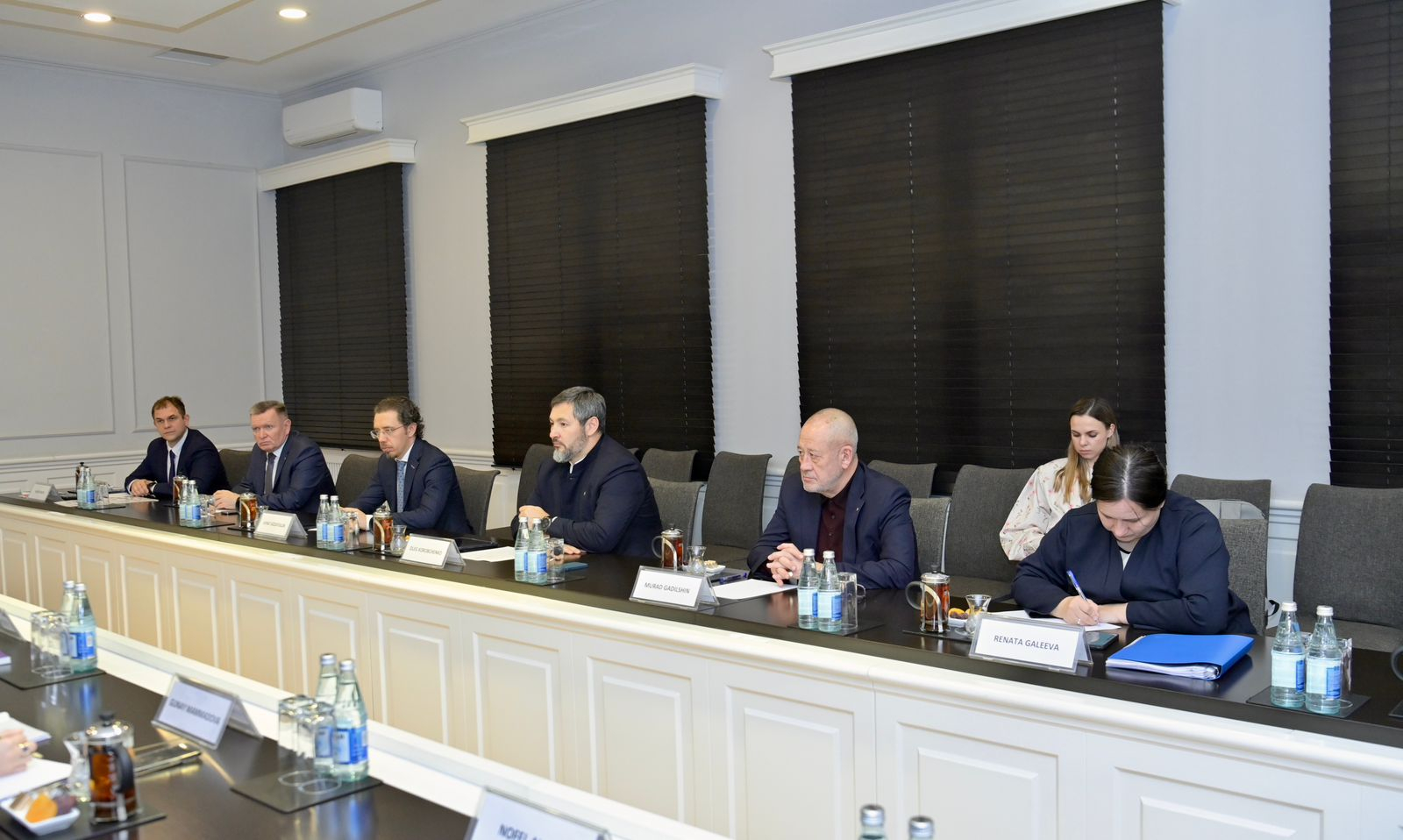 Firudin Qurbanov Tatarıstanın Baş nazirinin müavini ilə görüşüb