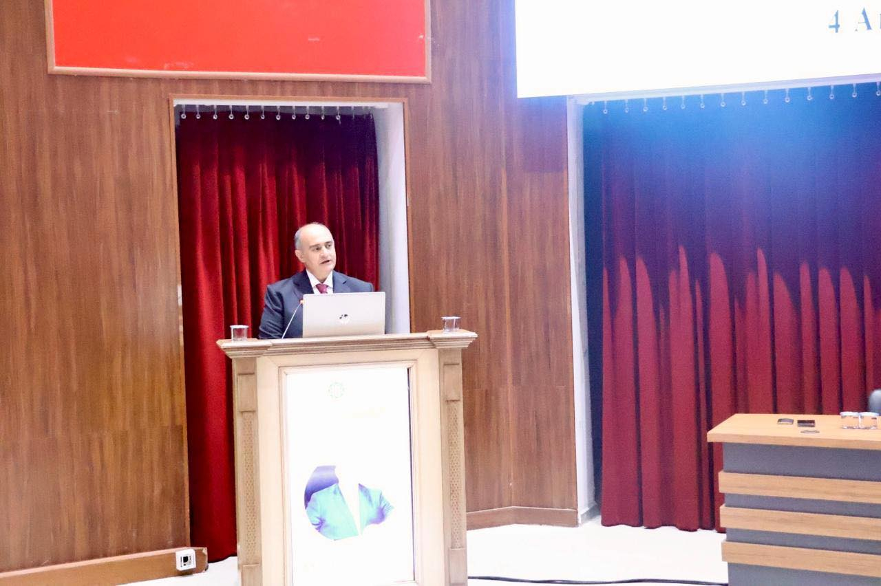 BSU-nun rektoru Tekirdağ Namiq Kamal Universitetində çıxış edib