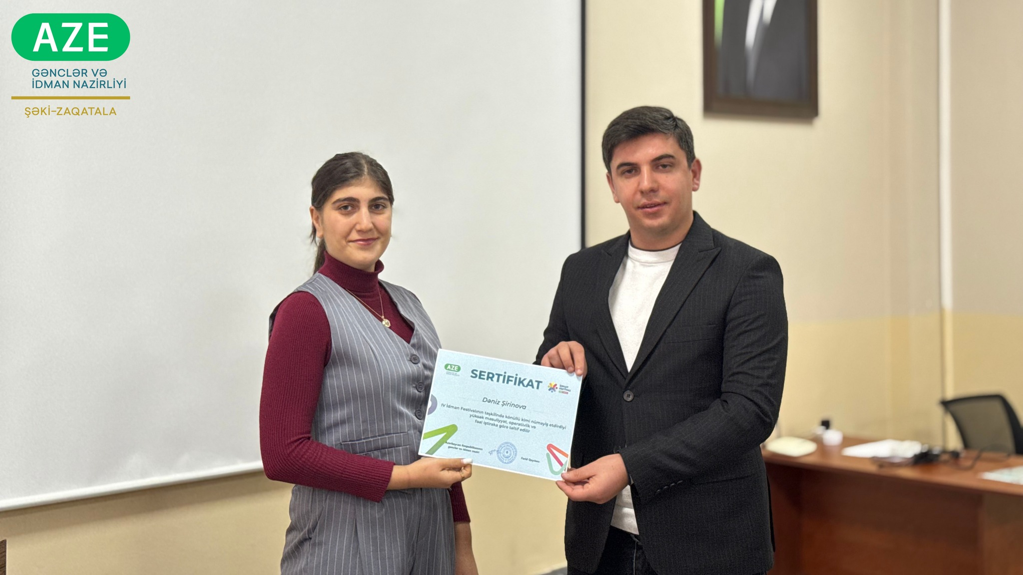 Qəbələ Peşə Mərkəzində  "dəyirmi masa" təşkil olunub