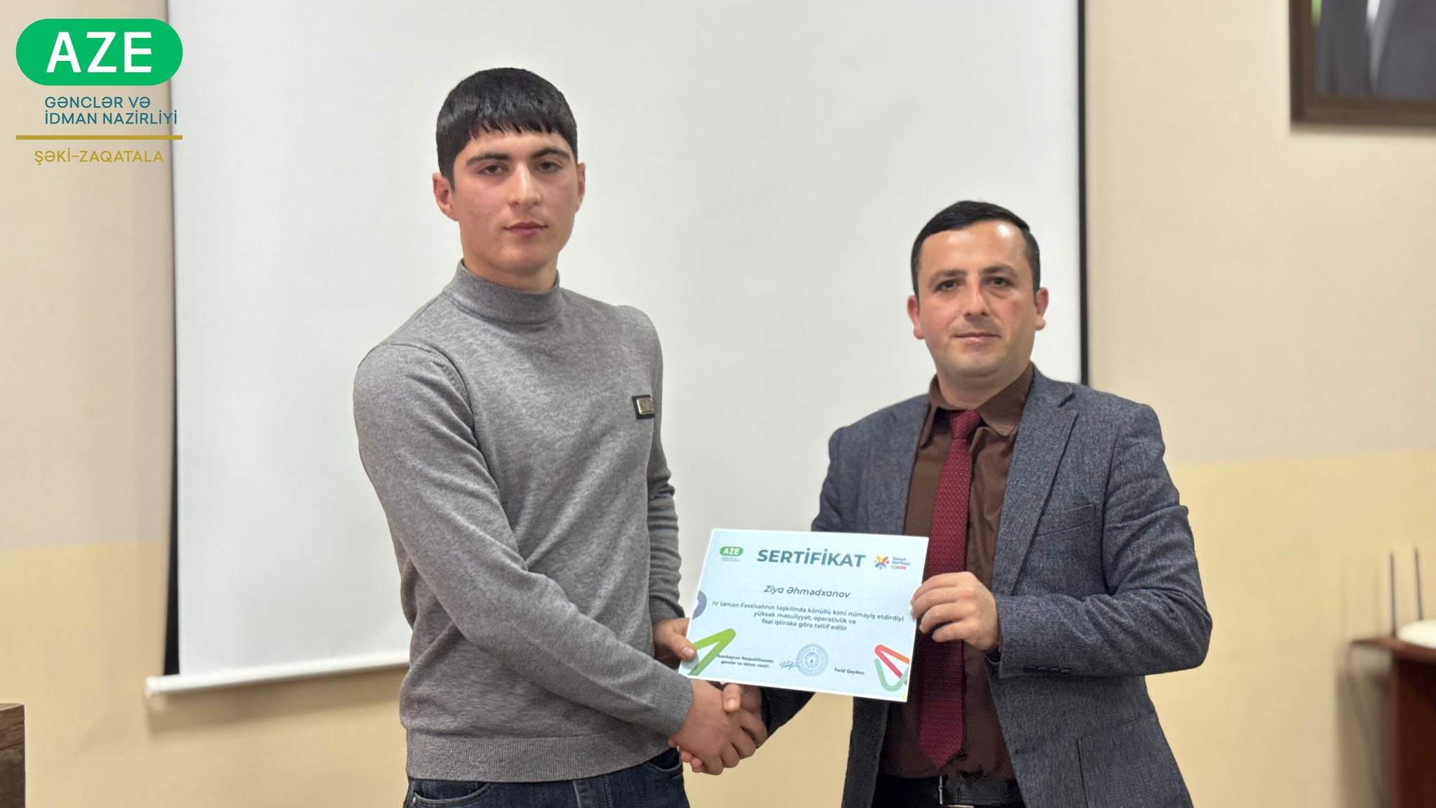 Qəbələ Peşə Mərkəzində  "dəyirmi masa" təşkil olunub