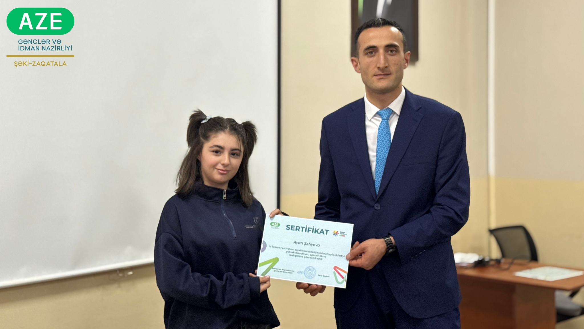 Qəbələ Peşə Mərkəzində  "dəyirmi masa" təşkil olunub