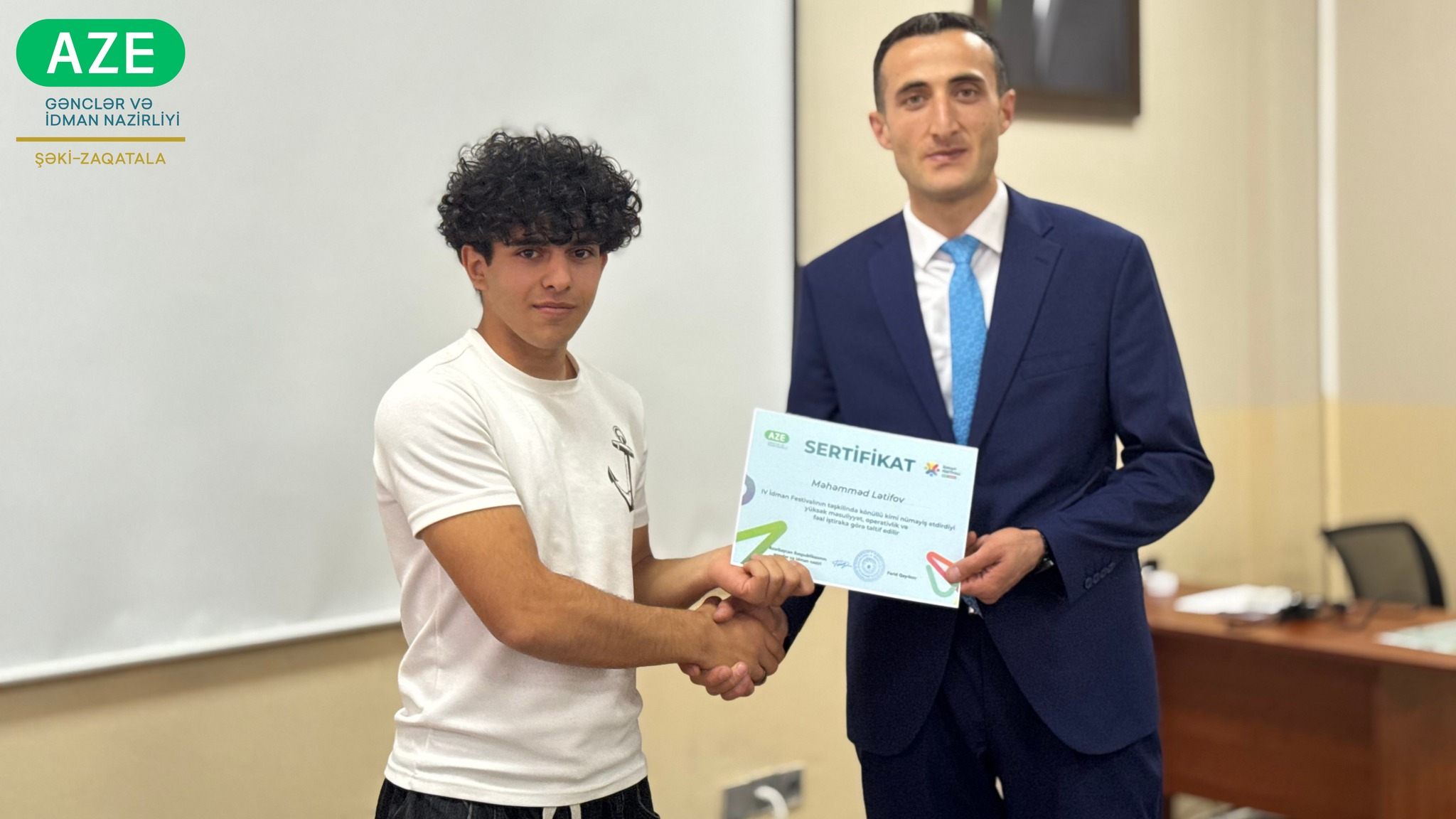 Qəbələ Peşə Mərkəzində  "dəyirmi masa" təşkil olunub