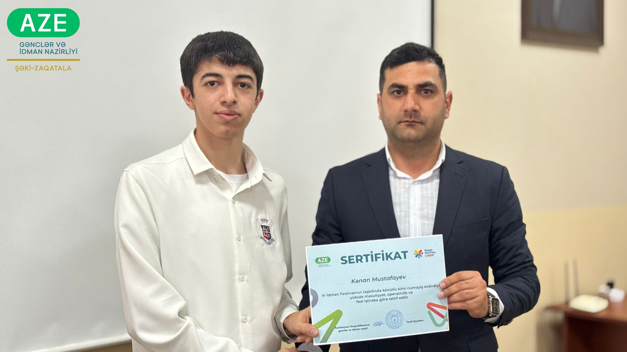 Qəbələ Peşə Mərkəzində  "dəyirmi masa" təşkil olunub