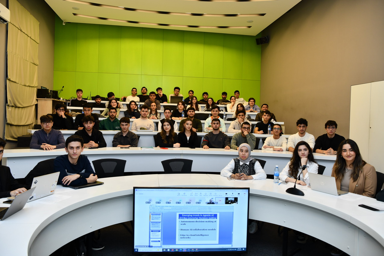 ADNSU-da süni intellektə həsr olunmuş veb-seminar keçirilib