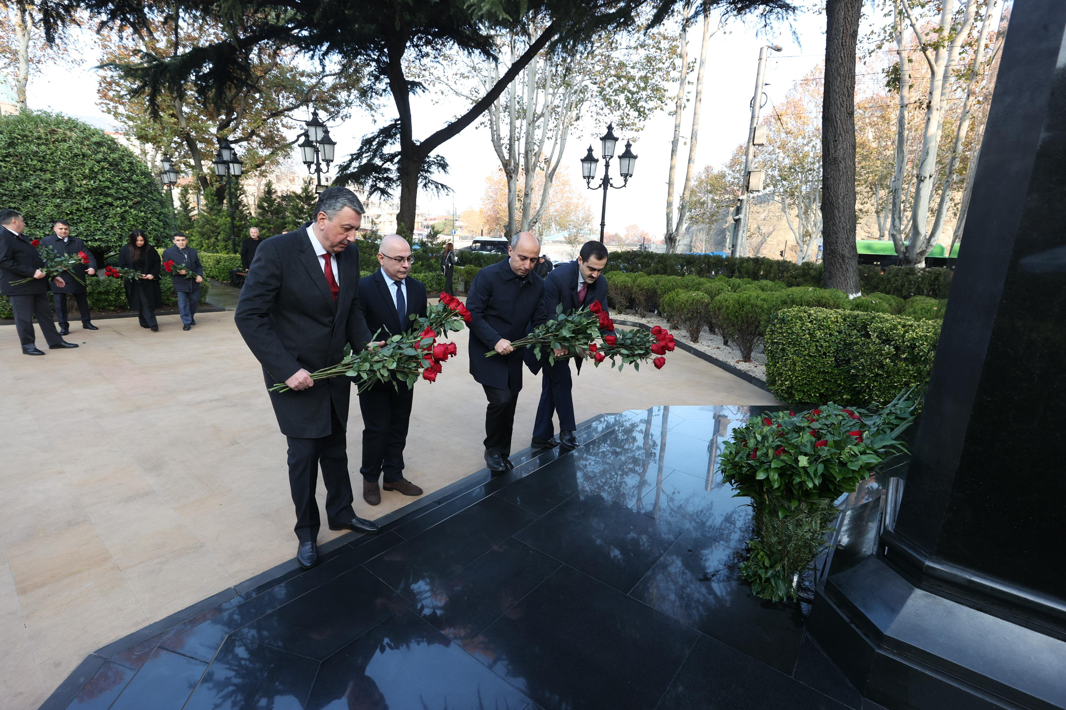 Emin Əmrullayev Gürcüstanın təhsil, elm və gənclər naziri ilə görüşüb