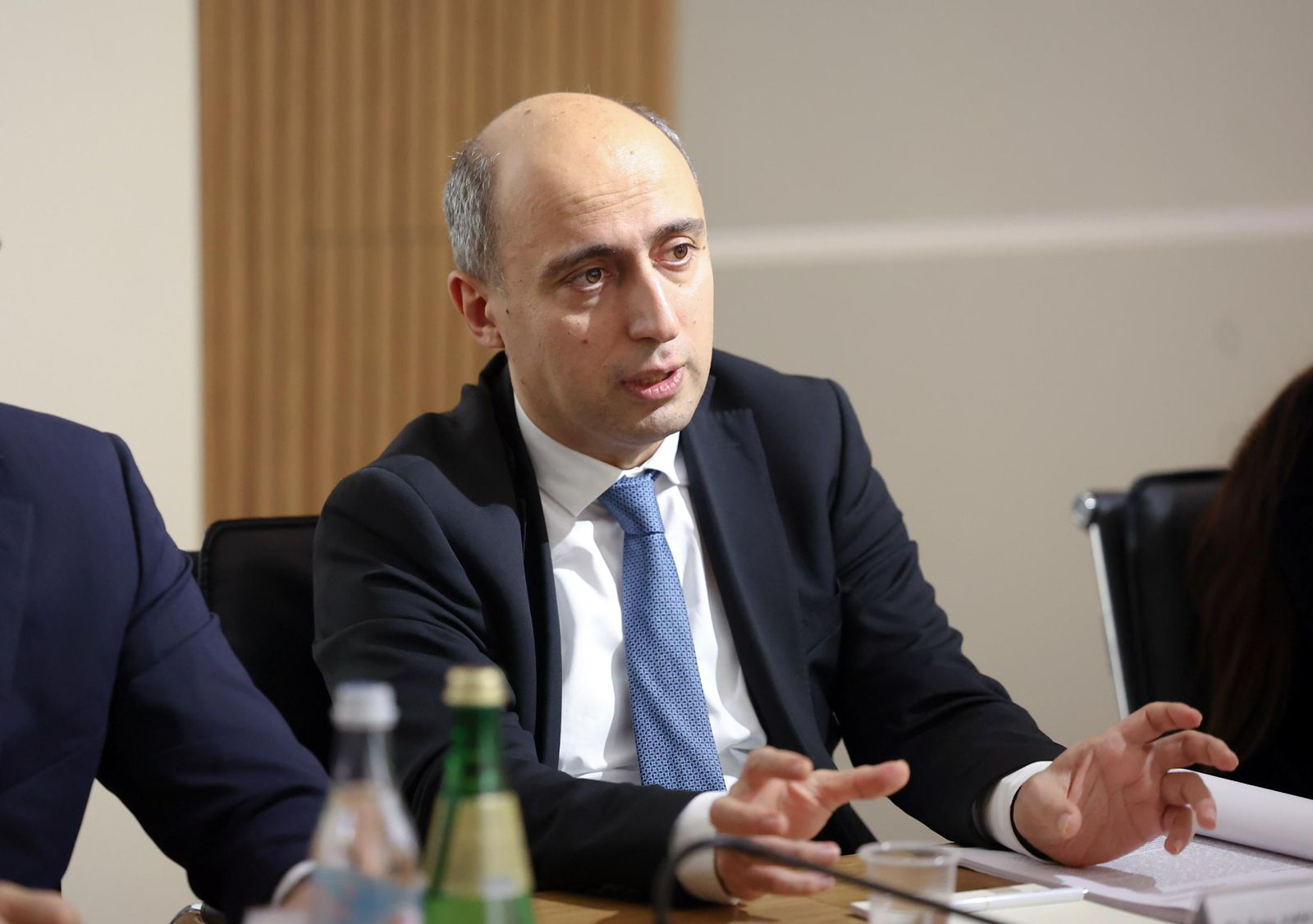 Emin Əmrullayev Gürcüstanın təhsil, elm və gənclər naziri ilə görüşüb