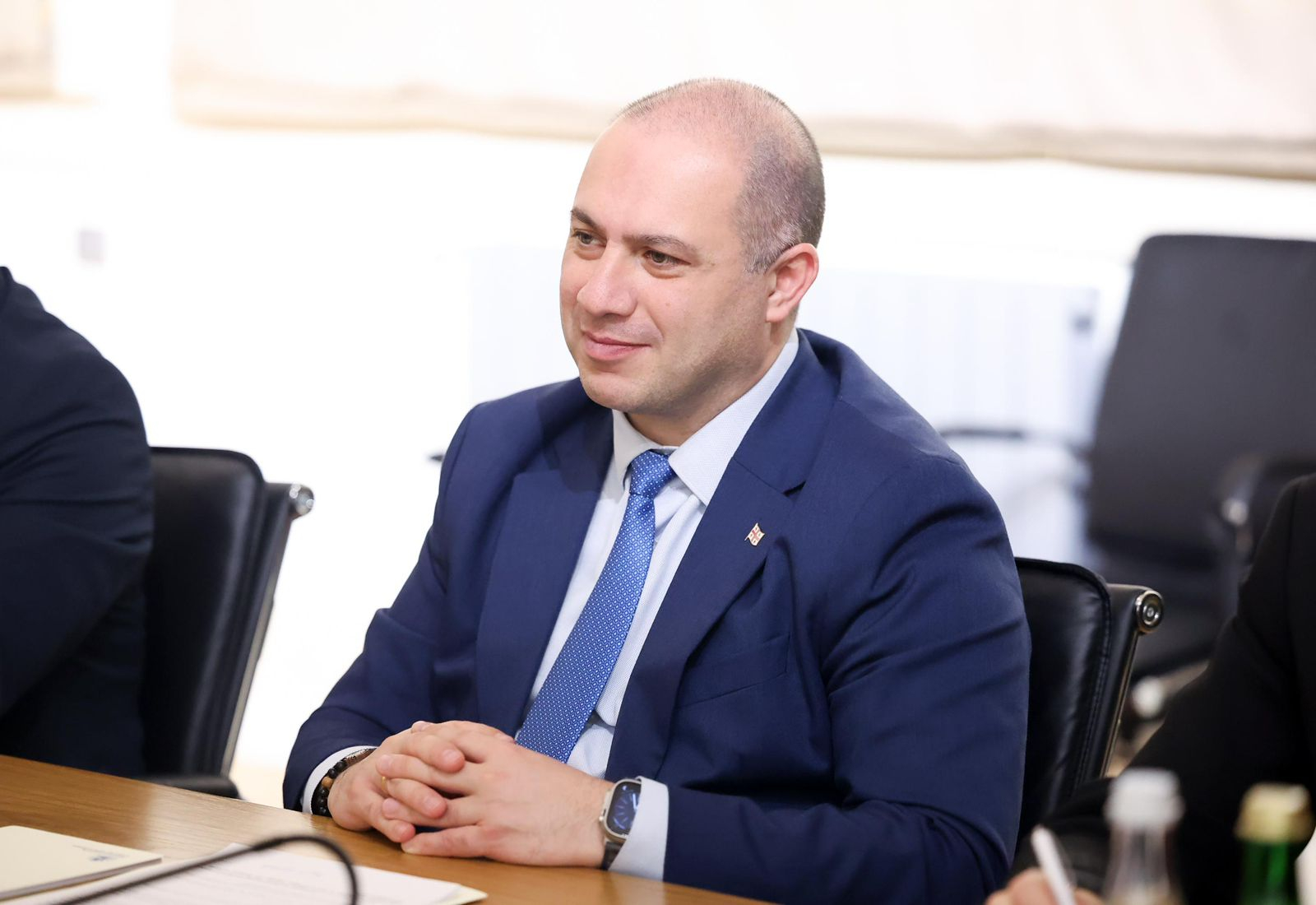 Emin Əmrullayev Gürcüstanın təhsil, elm və gənclər naziri ilə görüşüb