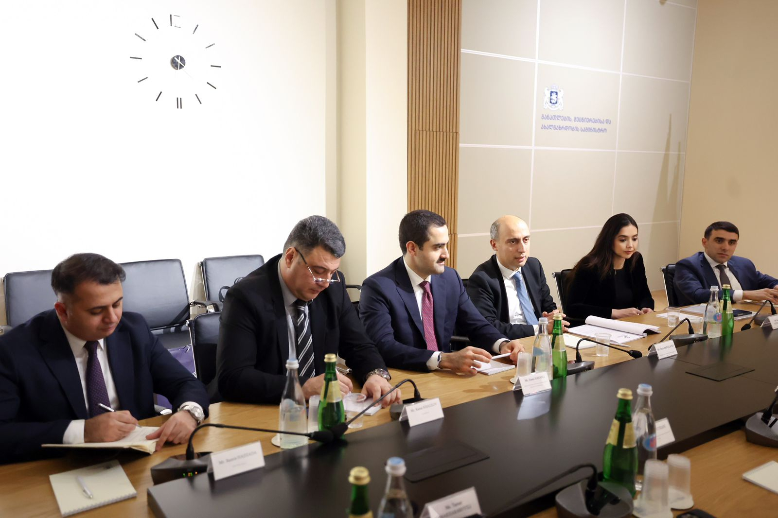 Emin Əmrullayev Gürcüstanın təhsil, elm və gənclər naziri ilə görüşüb