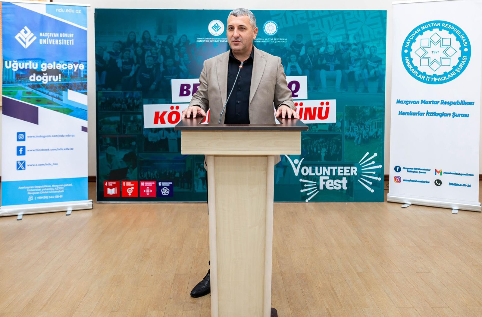 Naxçıvanda “Volunteerfest” adlı düşərgə təşkil olunub