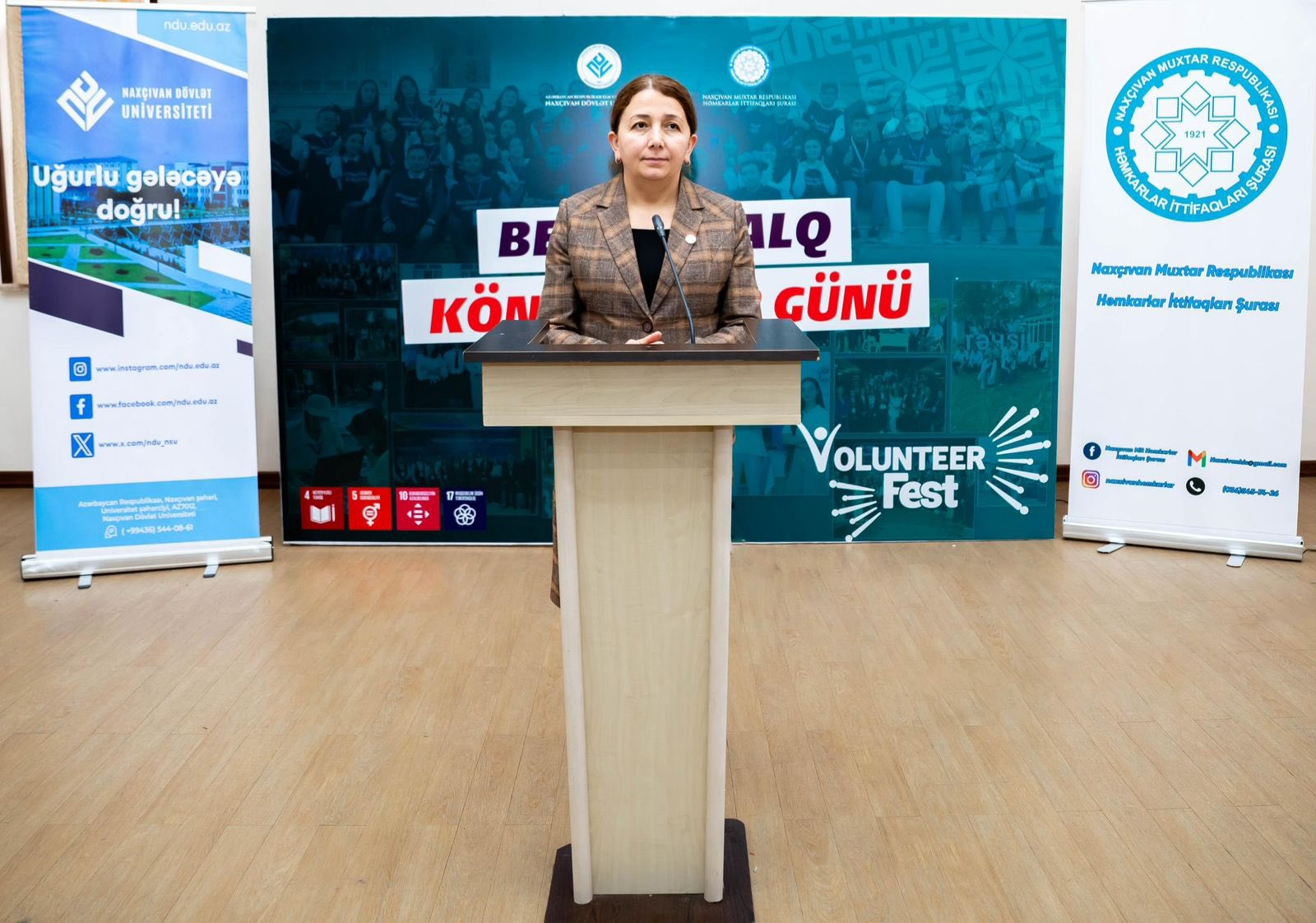 Naxçıvanda “Volunteerfest” adlı düşərgə təşkil olunub