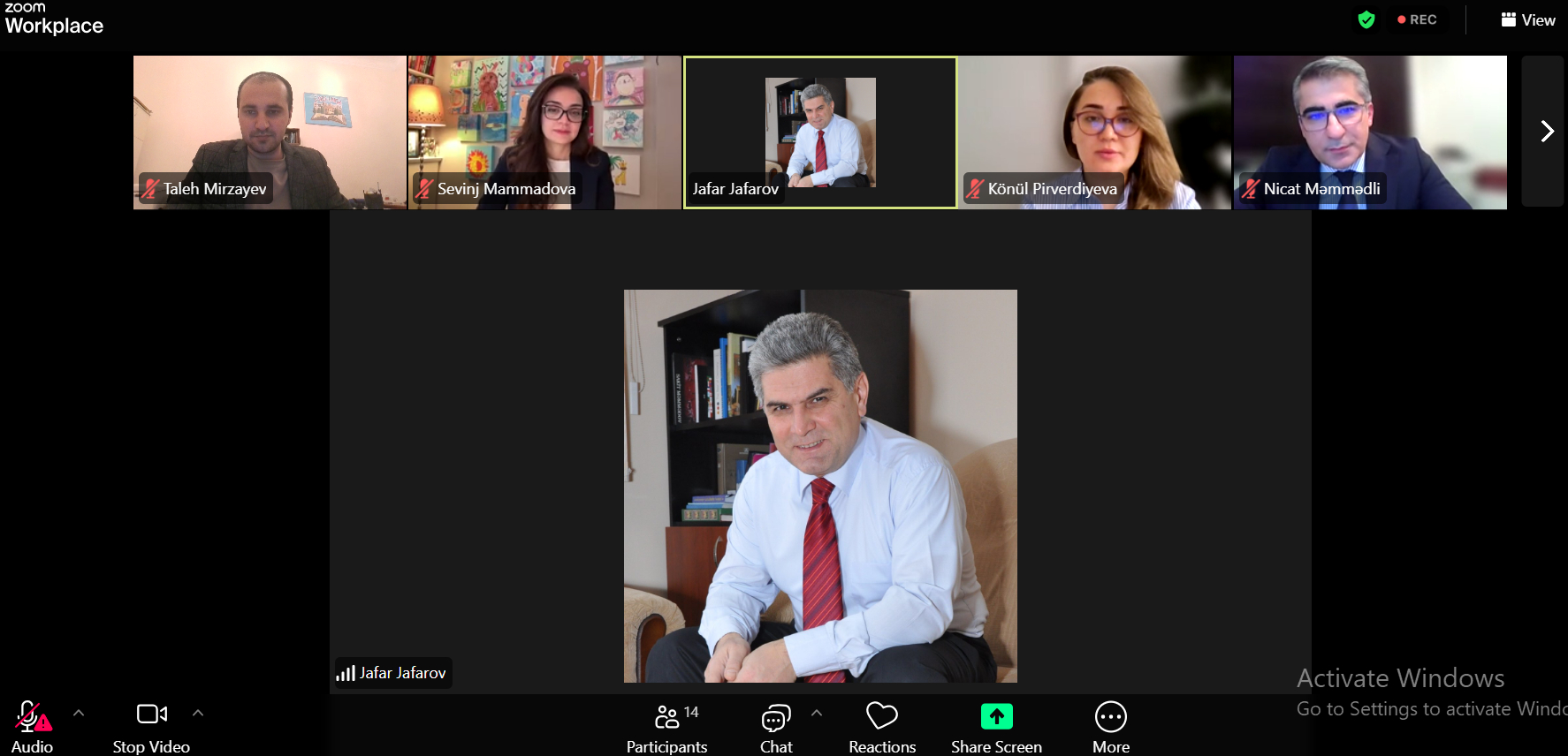 ADPU Corc Vaşinqton Universiteti ilə əməkdaşlığını 2030-cu ilə qədər davam etdirəcək