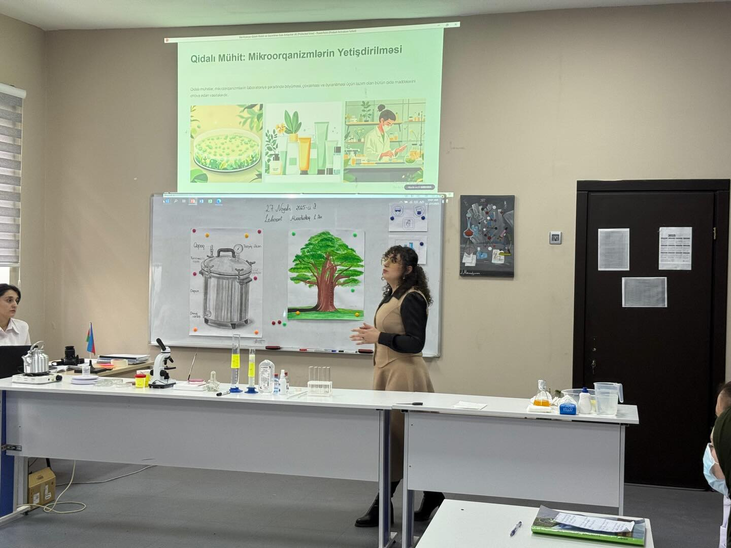 Qəbələ Dövlət Peşə Təhsil Mərkəzində "açıq dərs" keçirilib