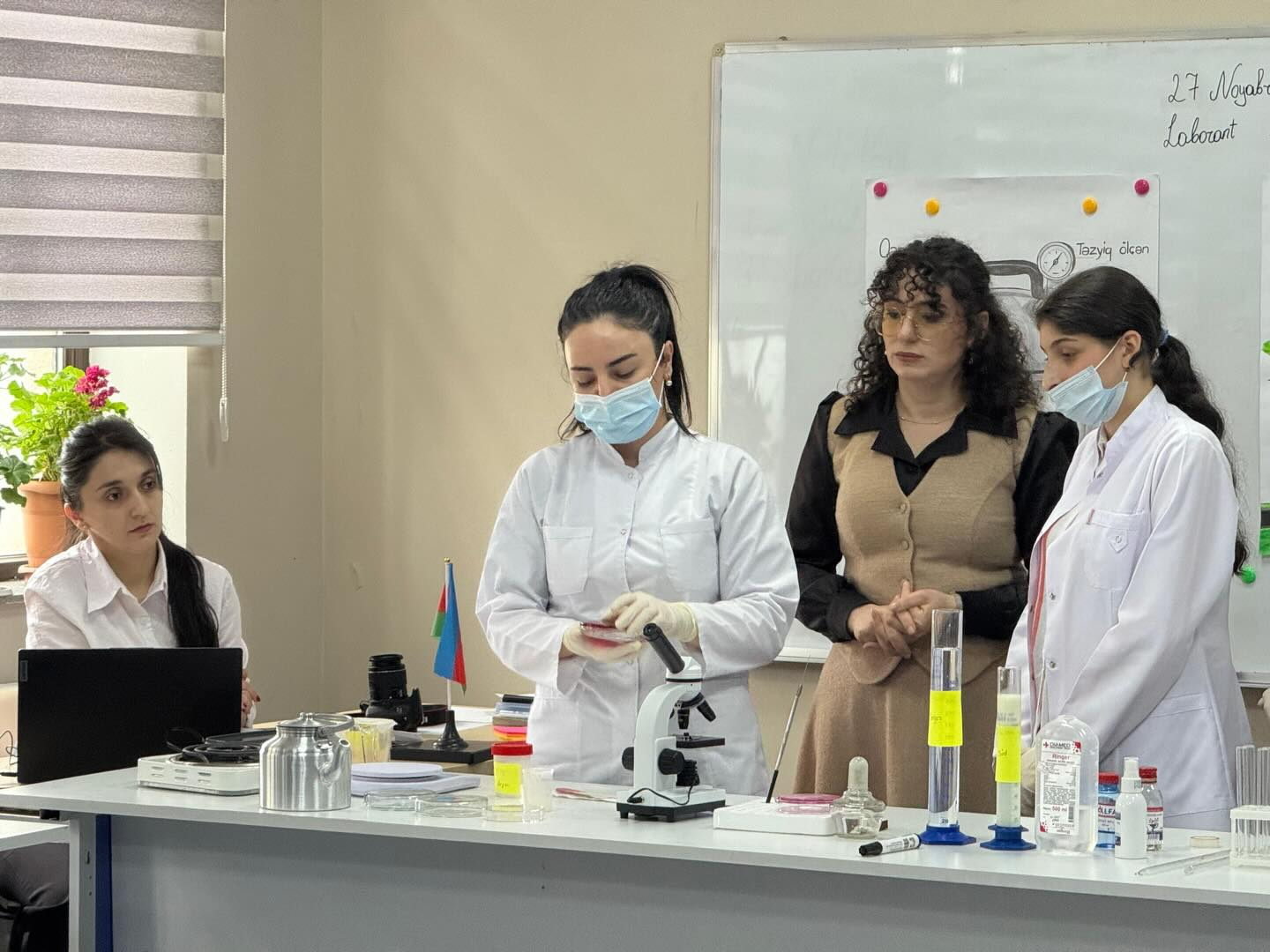 Qəbələ Dövlət Peşə Təhsil Mərkəzində "açıq dərs" keçirilib