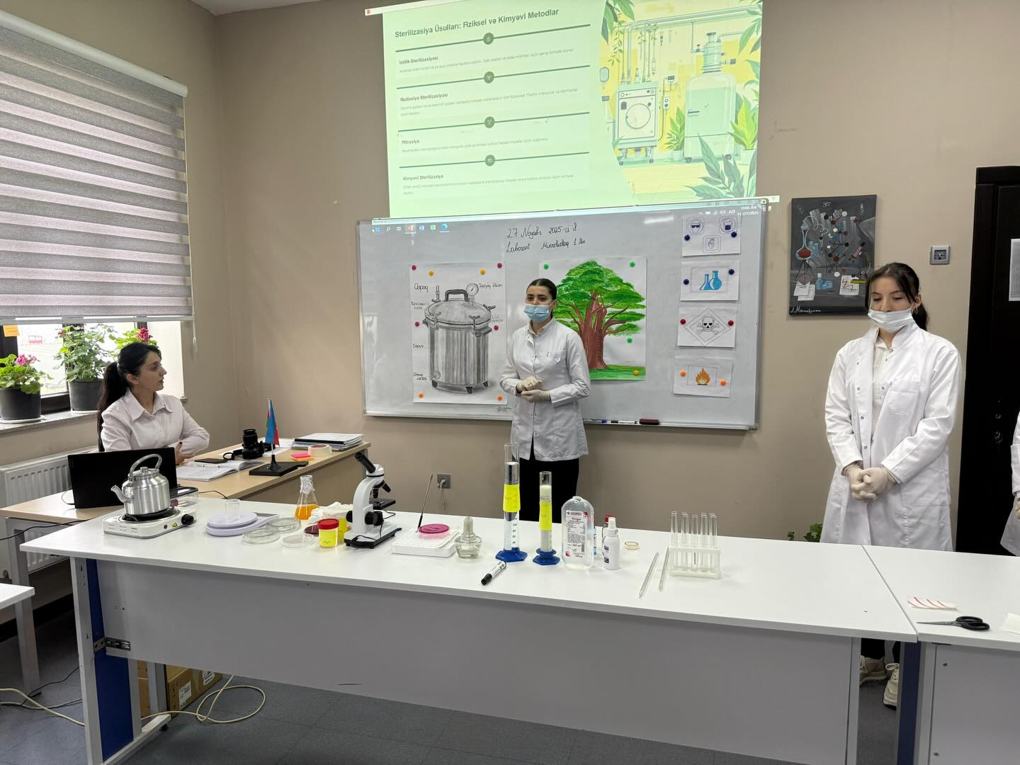 Qəbələ Dövlət Peşə Təhsil Mərkəzində "açıq dərs" keçirilib