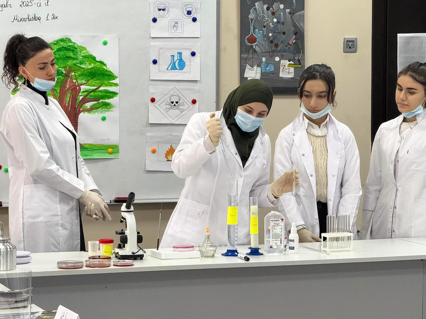 Qəbələ Dövlət Peşə Təhsil Mərkəzində "açıq dərs" keçirilib