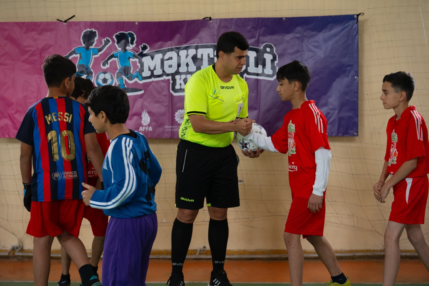 “Məktəbli Kuboku” turnirinin açılışı baş tutub