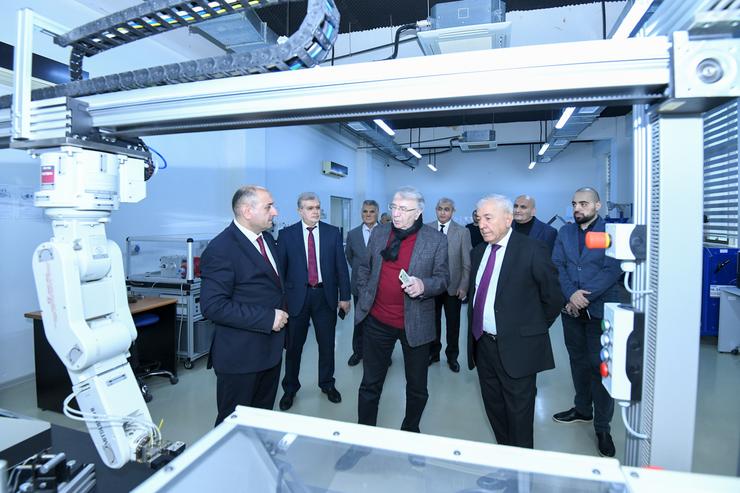 BMU-da dünyaşöhrətli alim Məsud Əfəndiyevlə görüş keçirilib