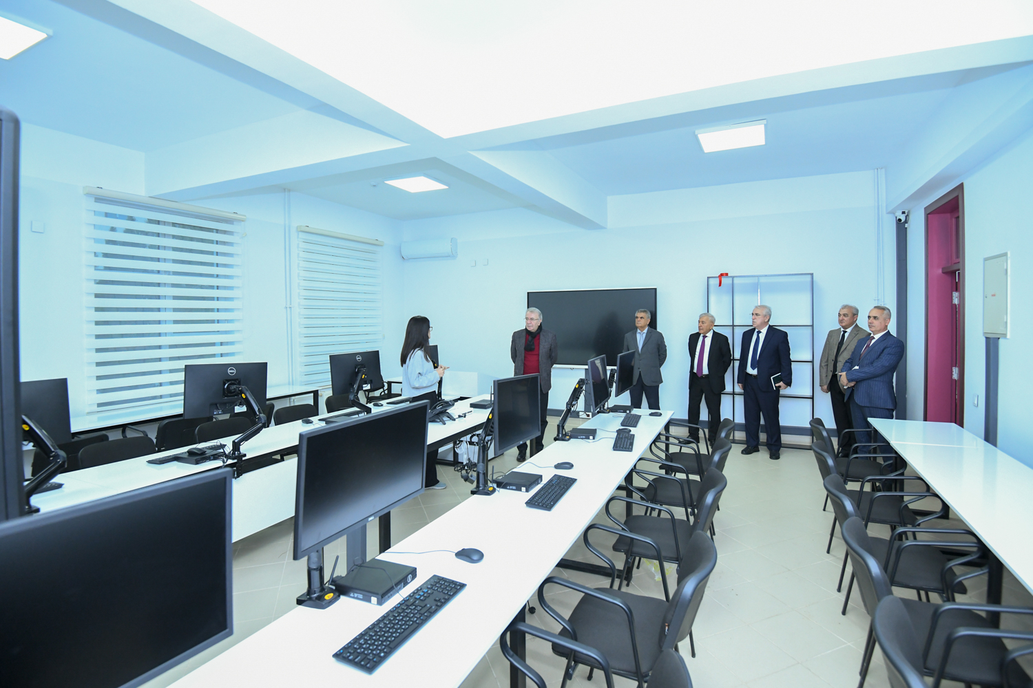 BMU-da dünyaşöhrətli alim Məsud Əfəndiyevlə görüş keçirilib