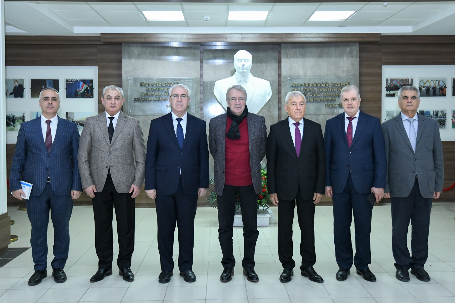 BMU-da dünyaşöhrətli alim Məsud Əfəndiyevlə görüş keçirilib