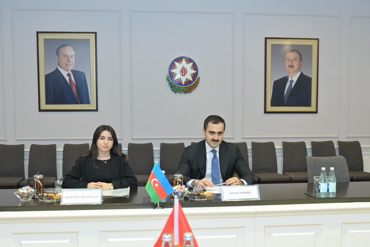 Elm və təhsil nazirinin müavini qırğız həmkarı ilə görüşüb