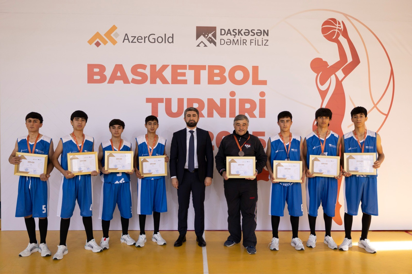 Daşkəsəndə məktəblilər arasında basketbol turniri keçirilib