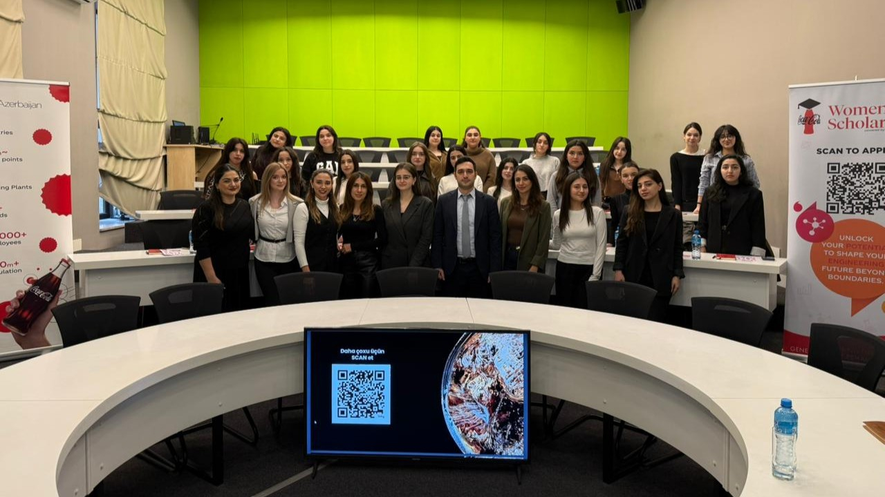 ADNSU-da qız tələbələr üçün təqaüd proqramı üzrə infosessiya keçirilib