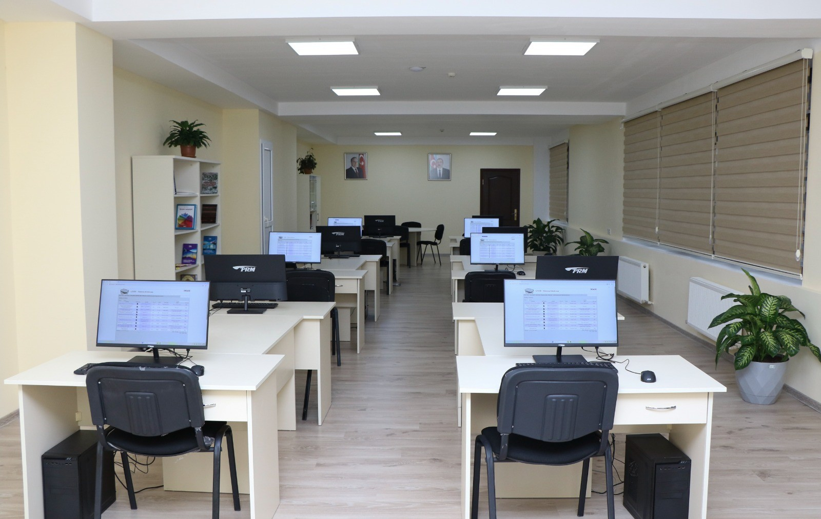 AzMİU-da elektron kitabxananın yeni oxu zalı istifadəyə verilib