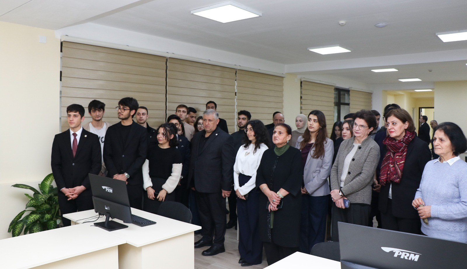 AzMİU-da elektron kitabxananın yeni oxu zalı istifadəyə verilib