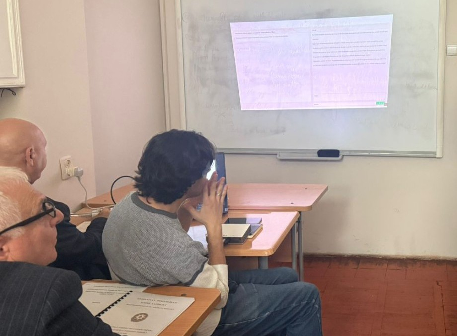 Sənaye Texnologiya Kollecində elektron imtahan sistemi istifadəyə verilib