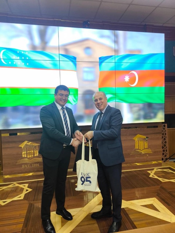 UNEC Özbəkistanla təhsil əlaqələrini genişləndirir