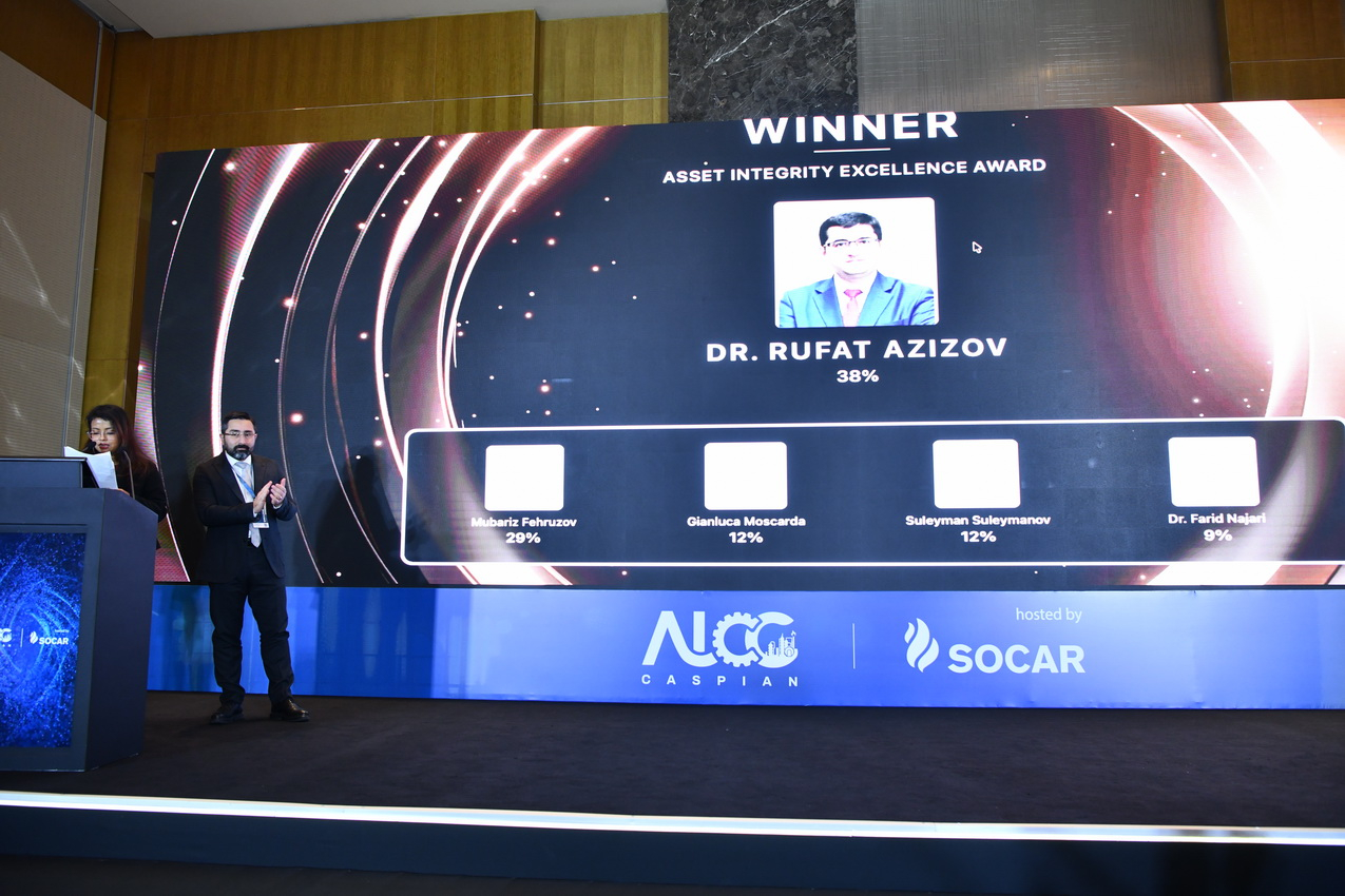 ADNSU-nun rektoru “AICC CASPIAN 2025”də “Mükəmməllik” mükafatına layiq görülüb