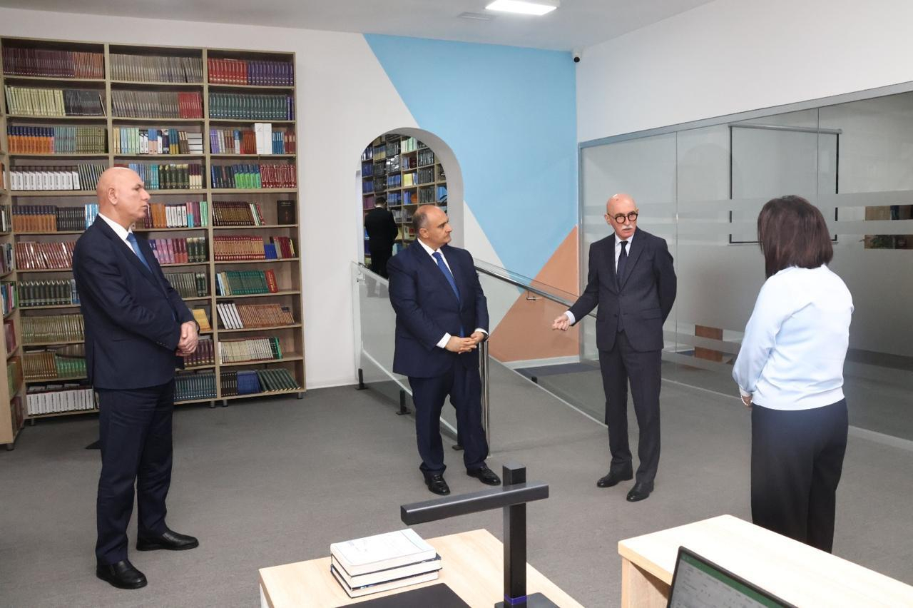 Nazir müavini BSU-nun tələbələri ilə görüşüb