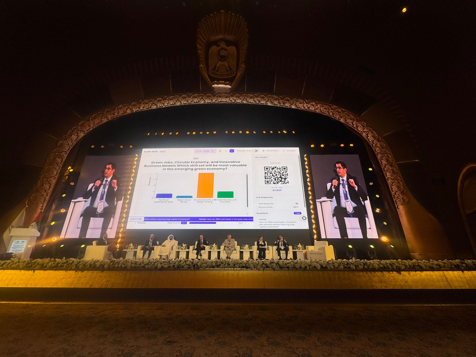 ADNSU-nun rektoru BƏƏ-də keçirilən III Beynəlxalq Konfransda çıxış edib