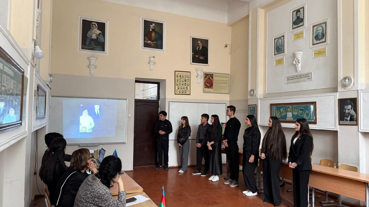 Sənaye və Texnologiya Kollecində Heydər Əliyevin anım günü qeyd edilib