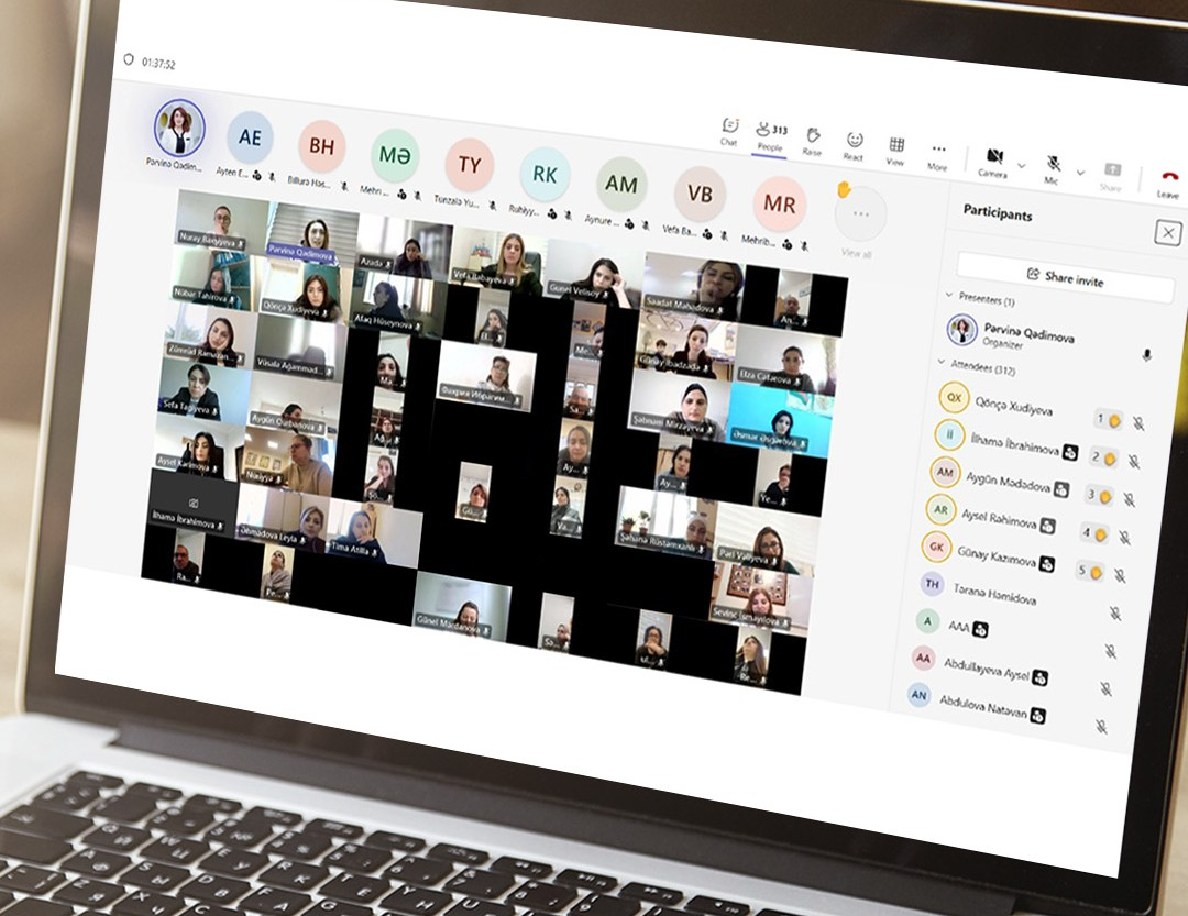 Metodistlər üçün “Mətn üzrə işin təşkili” mövzusunda vebinar keçirilib