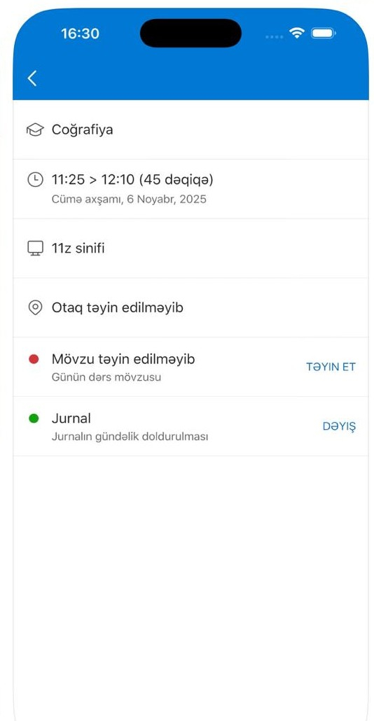 “Müəllim” mobil tətbiqindən necə istifadə olunur?