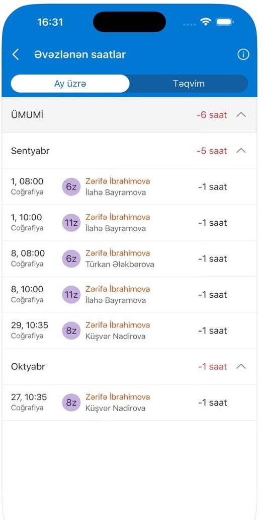 “Müəllim” mobil tətbiqindən necə istifadə olunur?