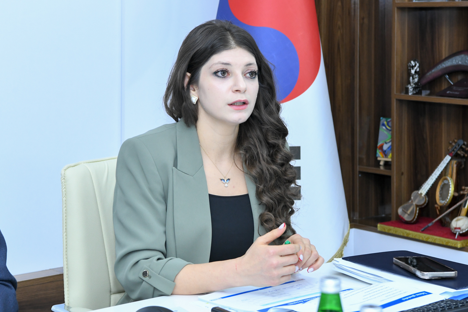 BMU-İNHA İDP üzrə Rəhbər Komitənin iclası keçirilib