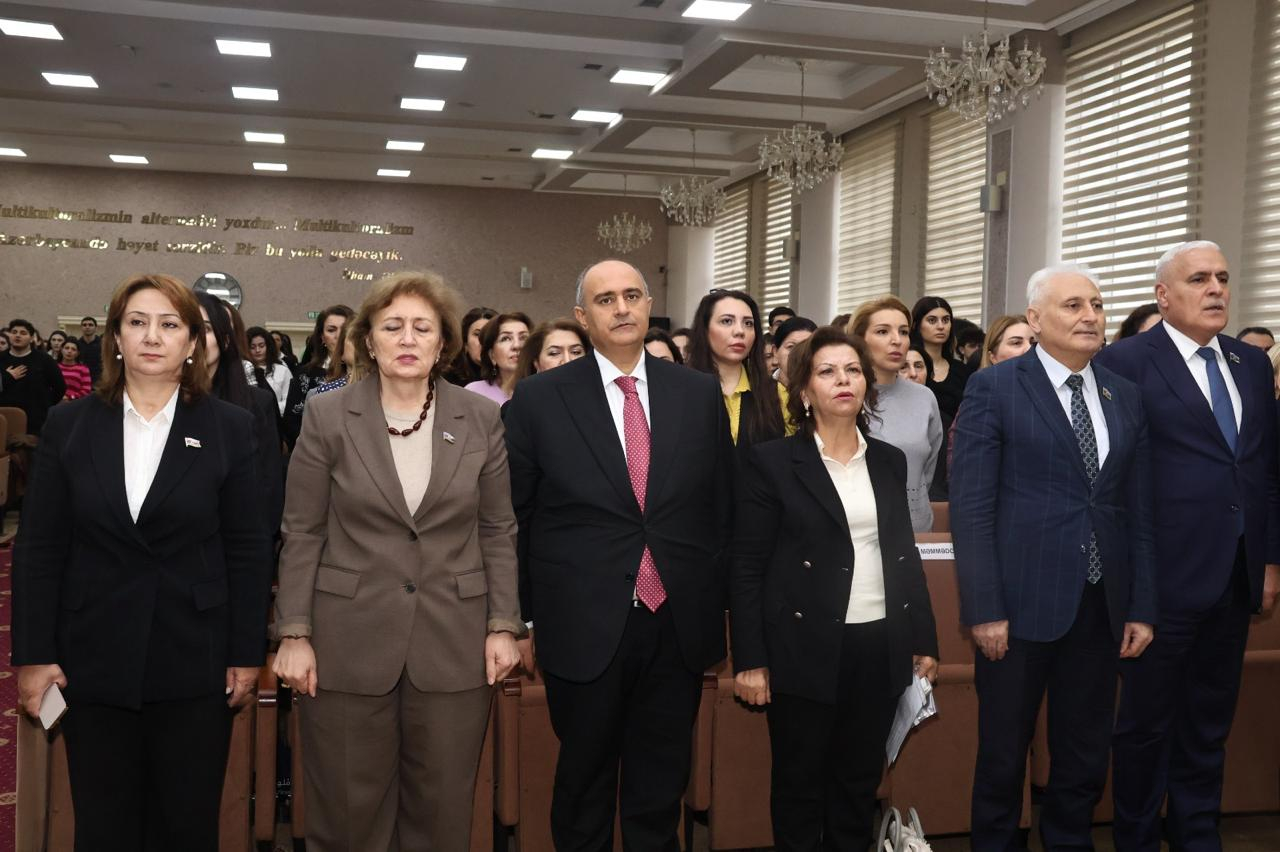 BSU-da Beynəlxalq Türk Dili Ailəsi Gününə həsr olunan tədbir keçirilib 