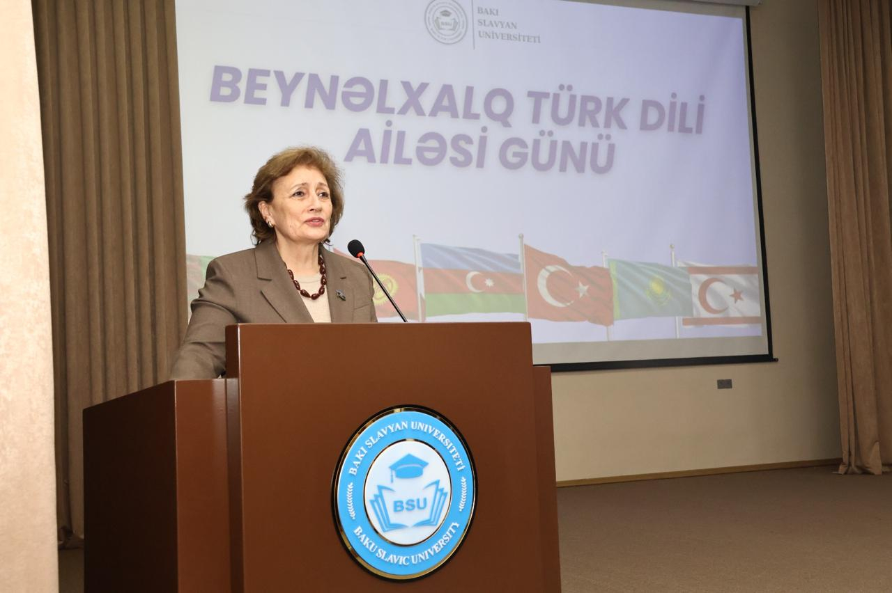 BSU-da Beynəlxalq Türk Dili Ailəsi Gününə həsr olunan tədbir keçirilib 