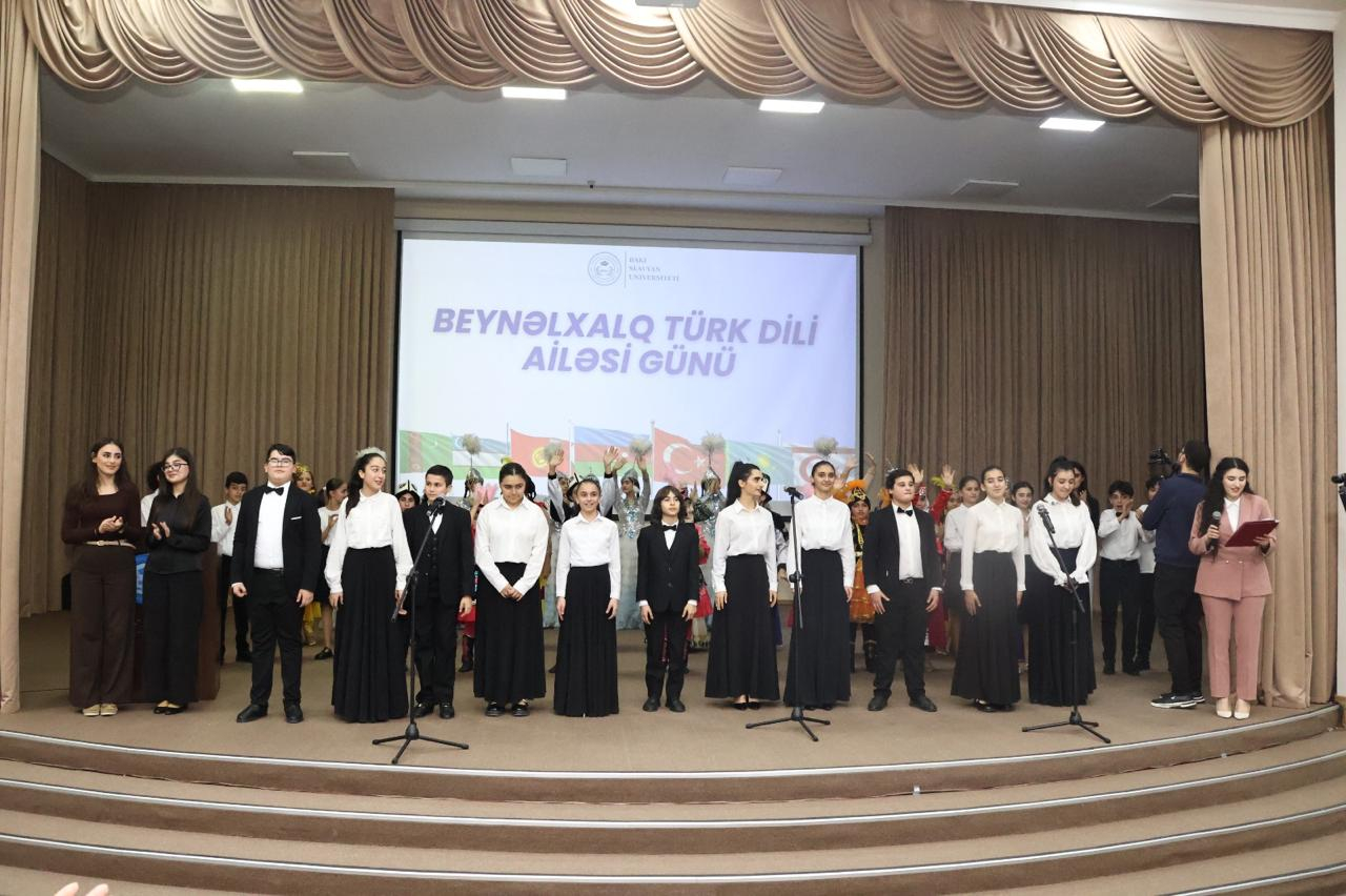 BSU-da Beynəlxalq Türk Dili Ailəsi Gününə həsr olunan tədbir keçirilib 