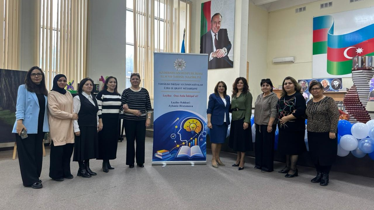 "Oxu-Anla-İnkişaf et!” layihəsinin rəsmi açılışı keçirilib