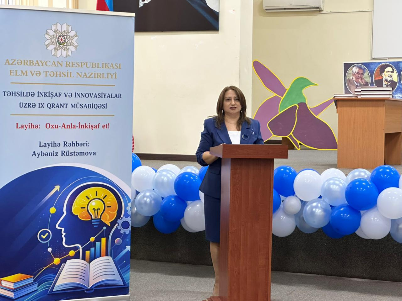 "Oxu-Anla-İnkişaf et!” layihəsinin rəsmi açılışı keçirilib