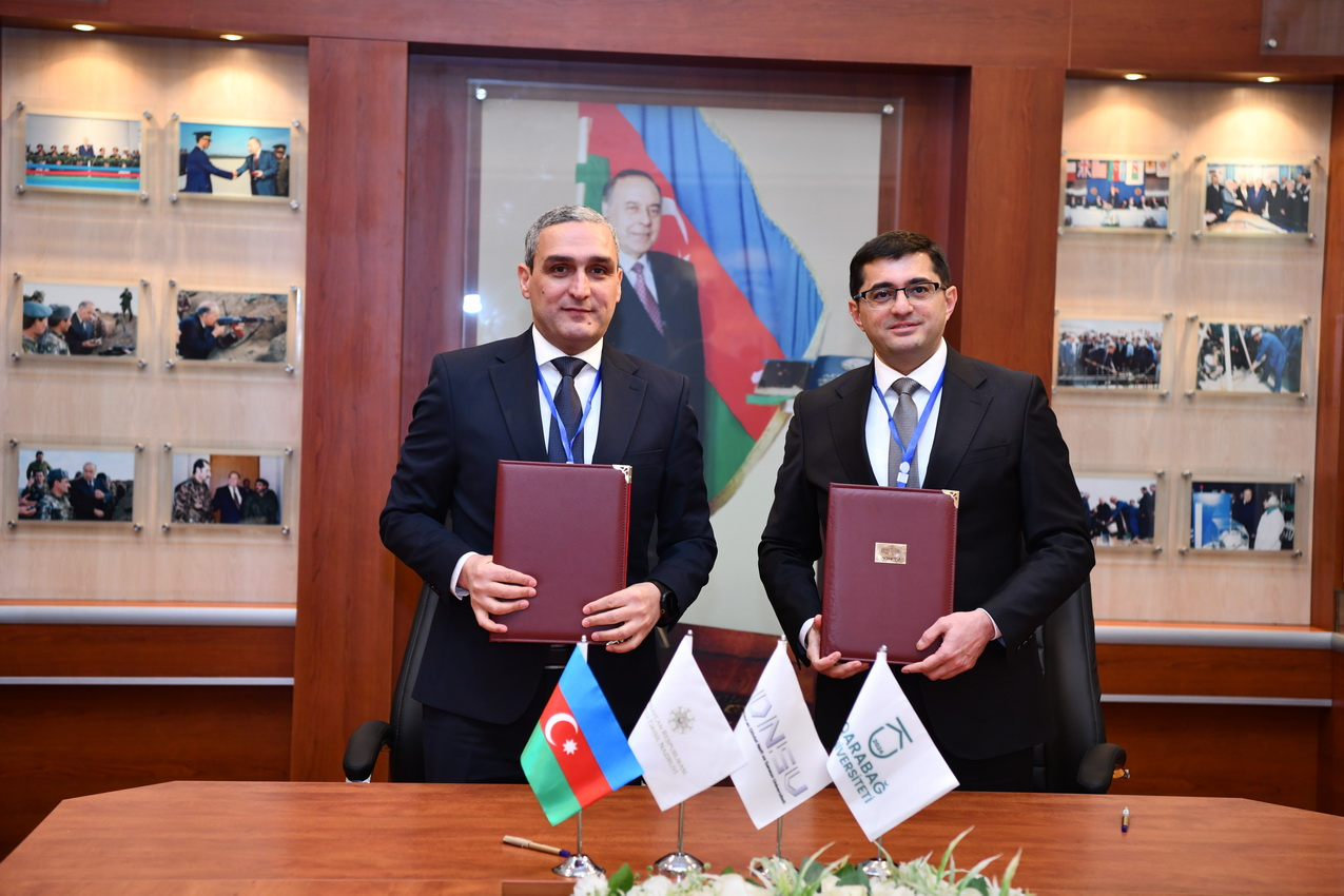 ADNSU ilə bir sıra universitetlər arasında əməkdaşlıq memorandumları imzalanıb