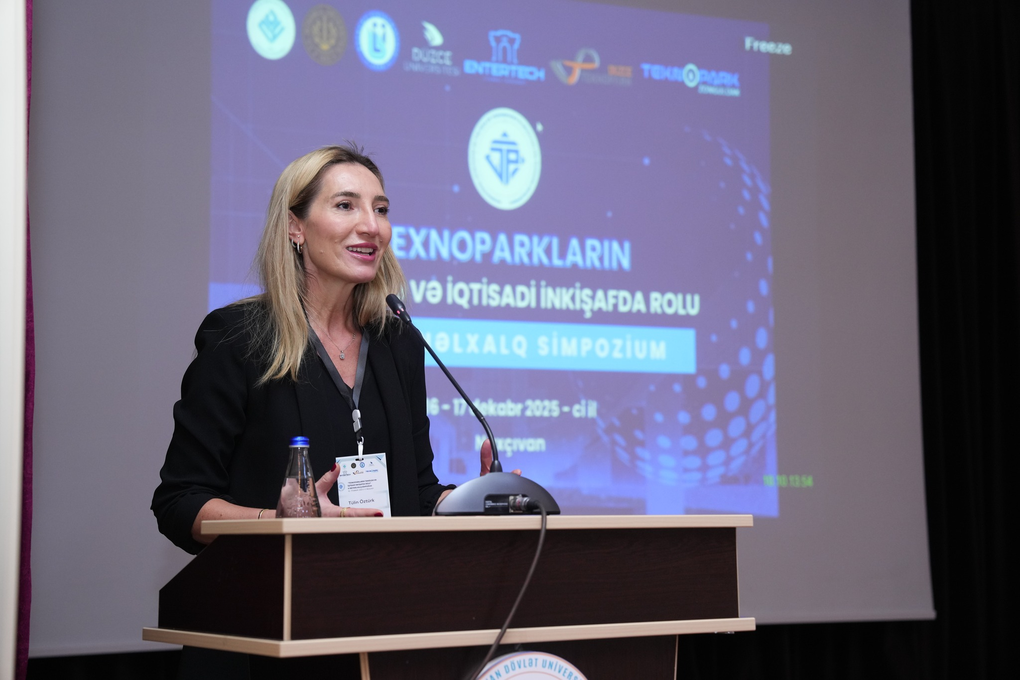 NDU-da “Texnoparkların təhsildə və iqtisadi inkişafda rolu” simpoziumu keçirilib